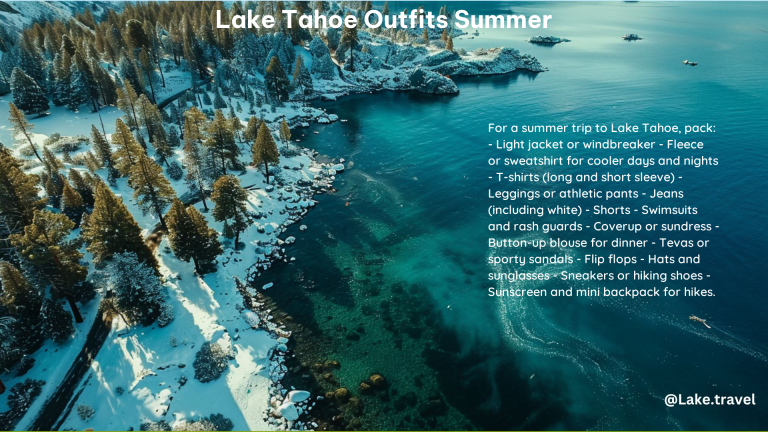 Lake Tahoe Outfits Summer