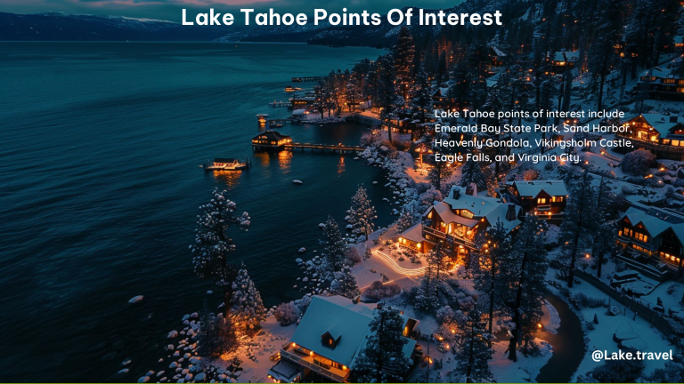 Lake Tahoe Points of Interest