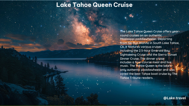 Lake Tahoe Queen Cruise