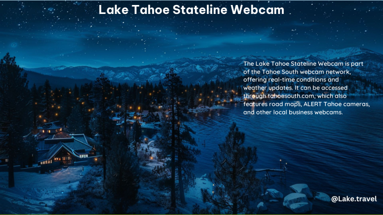 Lake Tahoe Stateline Webcam