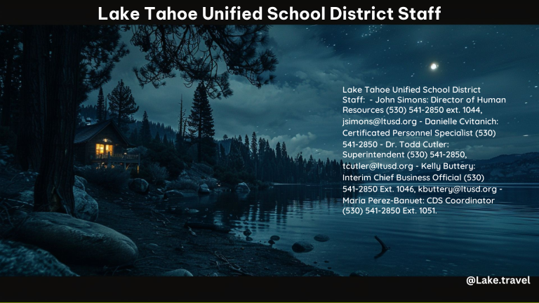 Lake Tahoe Unified School District Staff