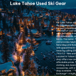 Lake Tahoe Used Ski Gear