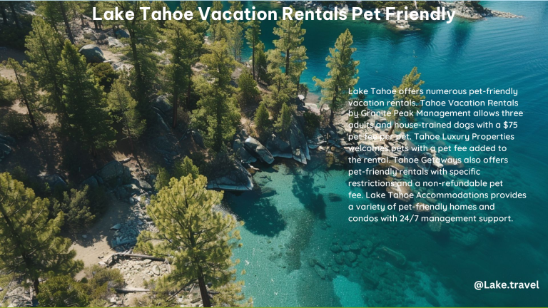 Lake Tahoe Vacation Rentals Pet Friendly