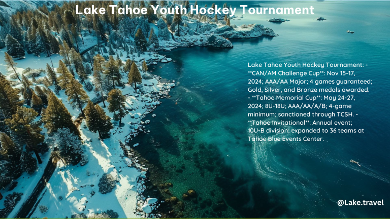 Lake Tahoe Youth Hockey Tournament