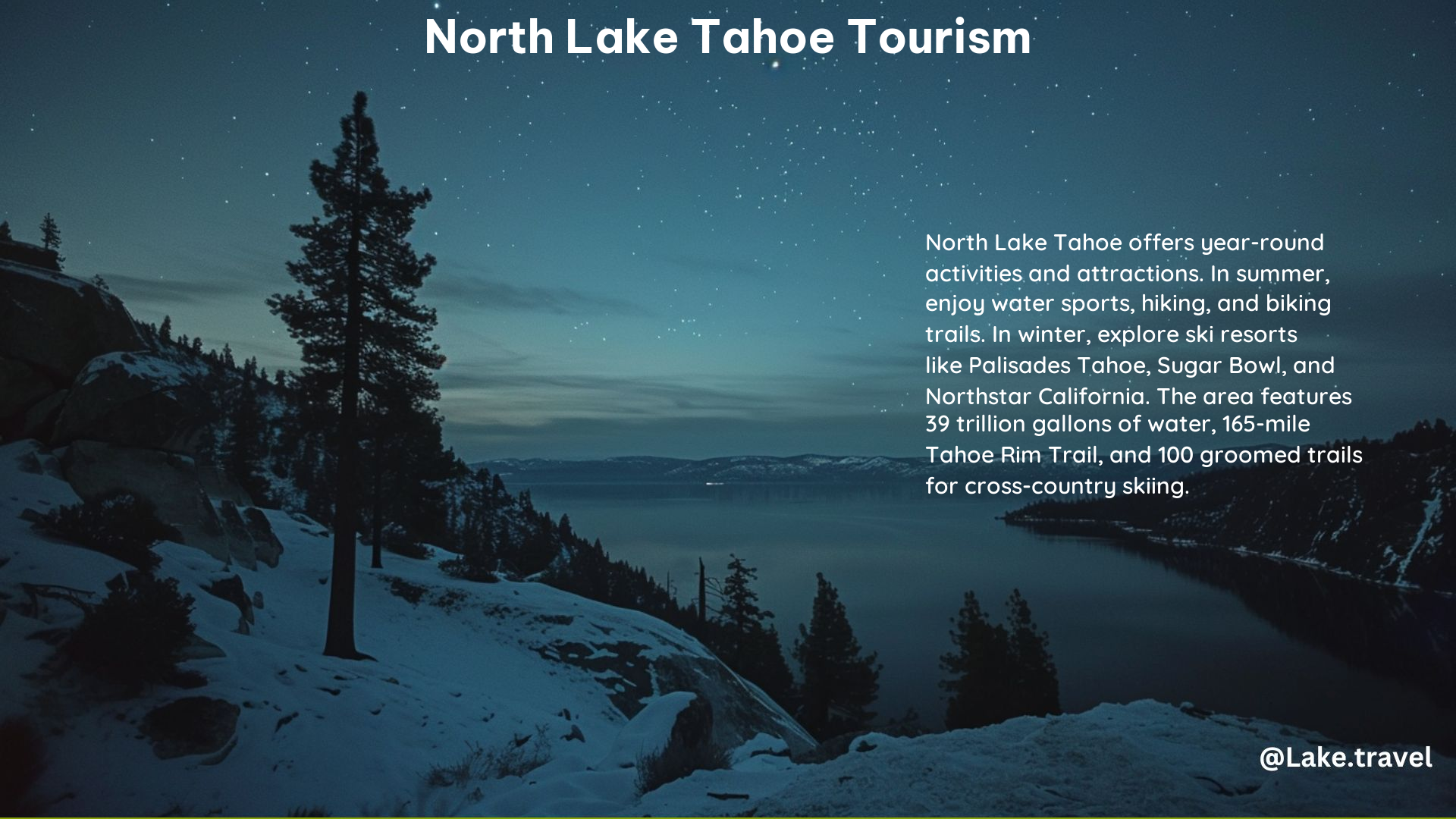 North Lake Tahoe Tourism