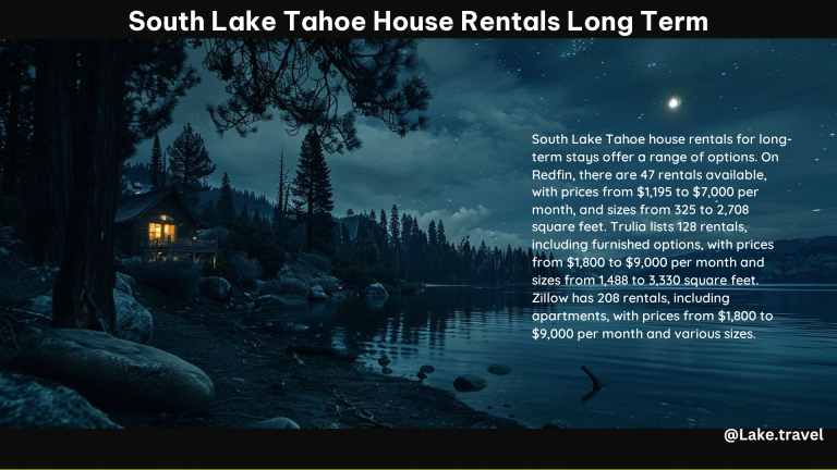 South Lake Tahoe House Rentals Long Term