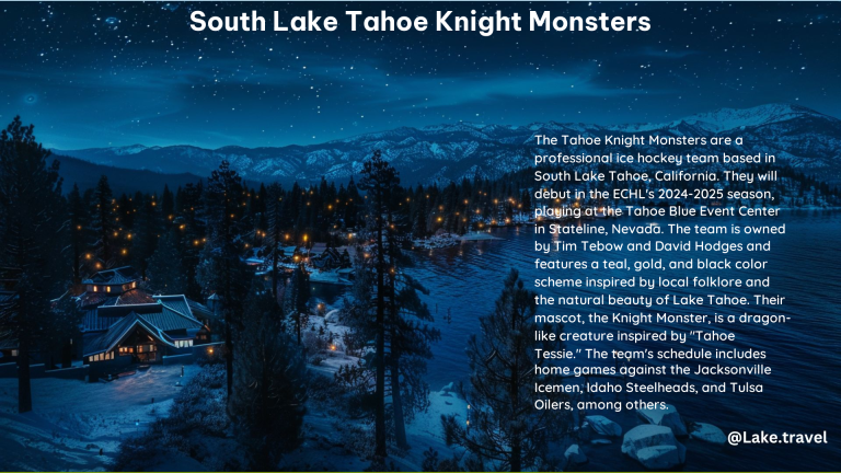 South Lake Tahoe Knight Monsters