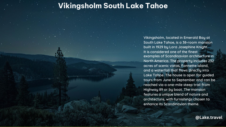 Vikingsholm South Lake Tahoe