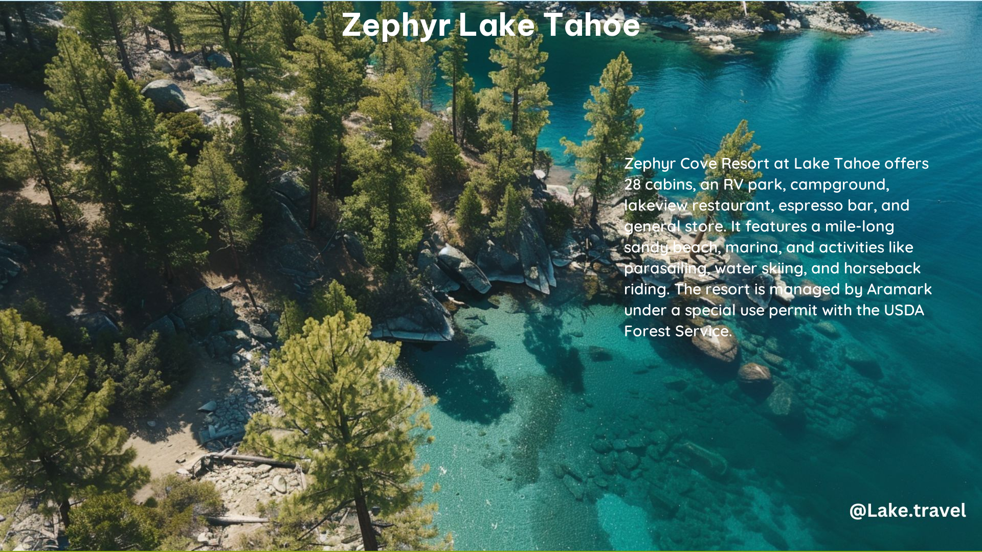 Zephyr Lake Tahoe