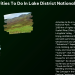 Activities to Do in Lake District National Park