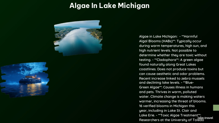 Algae in Lake Michigan