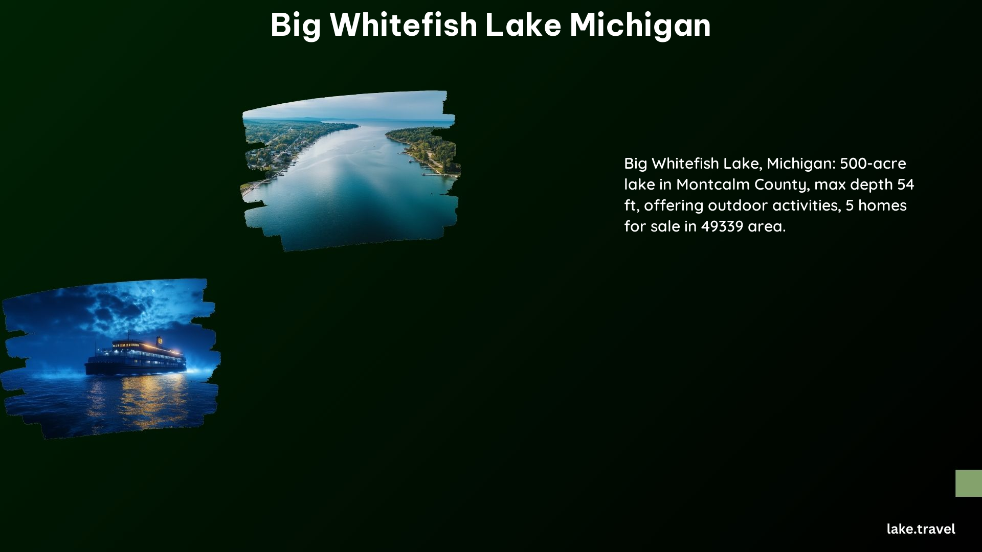 Big Whitefish Lake Michigan