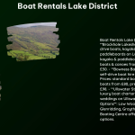 Boat Rentals Lake District