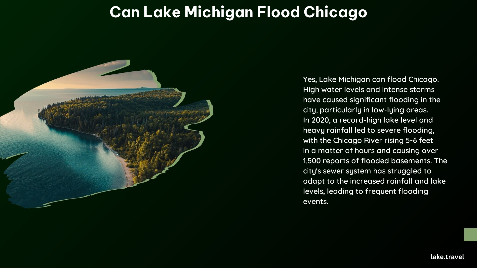 Can Lake Michigan Flood Chicago