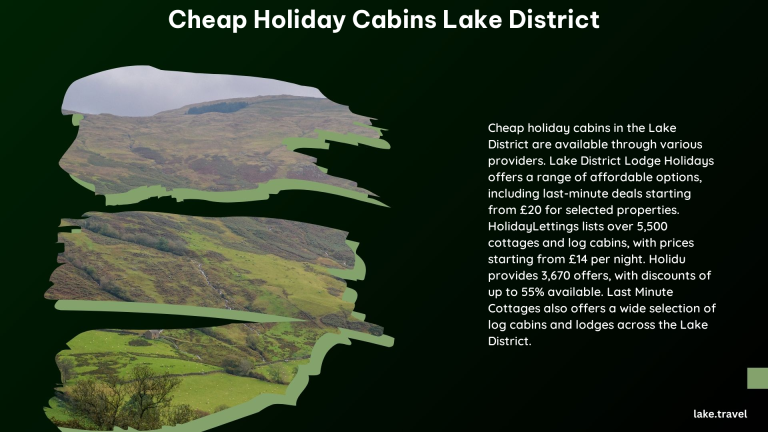 Cheap Holiday Cabins Lake District