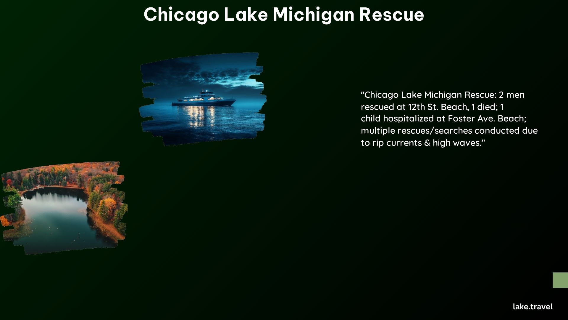 Chicago Lake Michigan Rescue