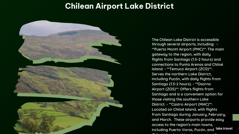 Chilean Airport Lake District