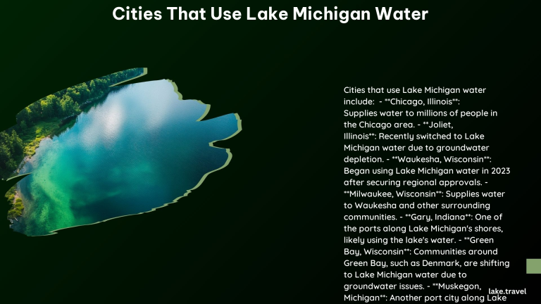 Cities That Use Lake Michigan Water