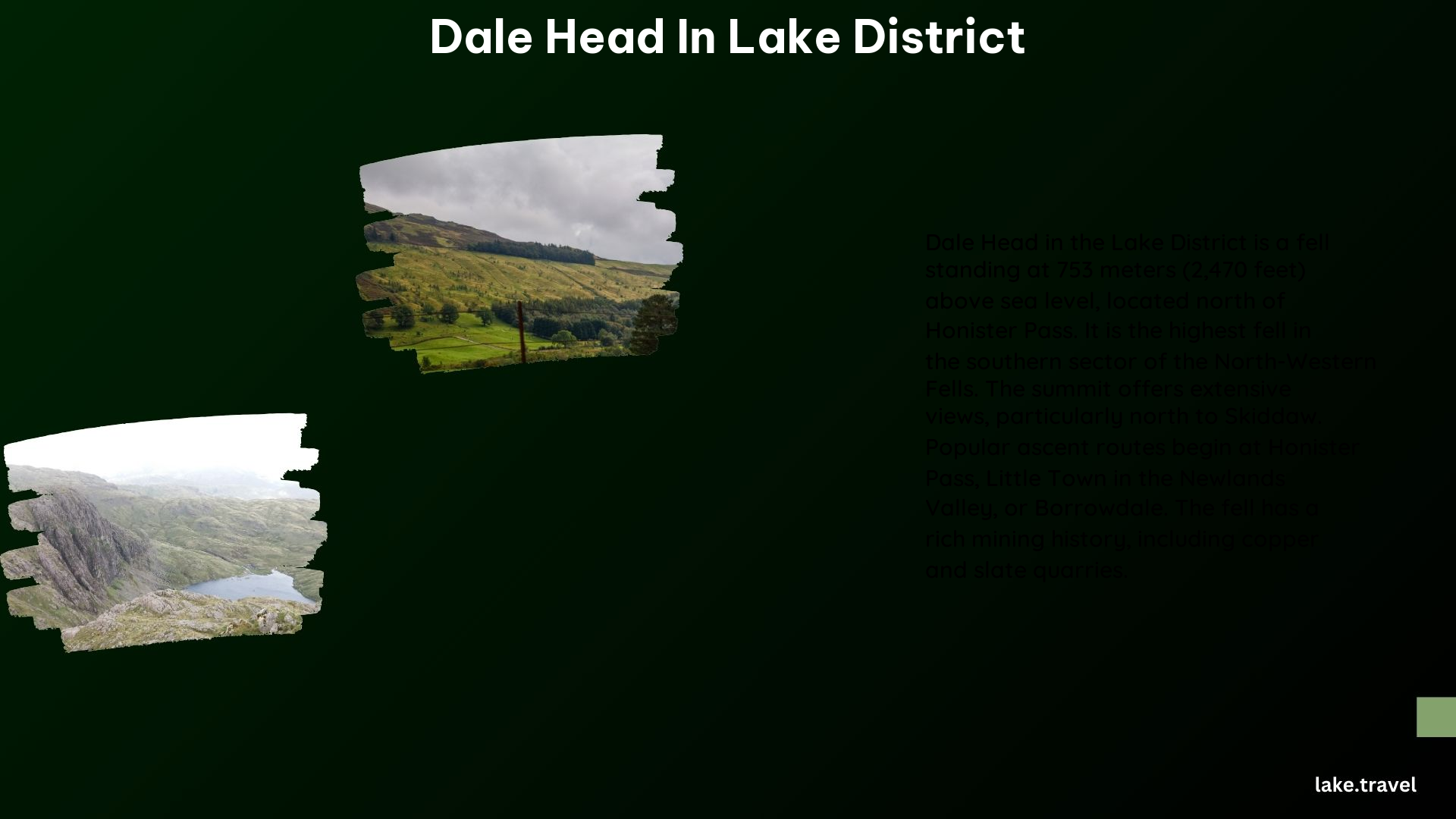 Dale Head in Lake District