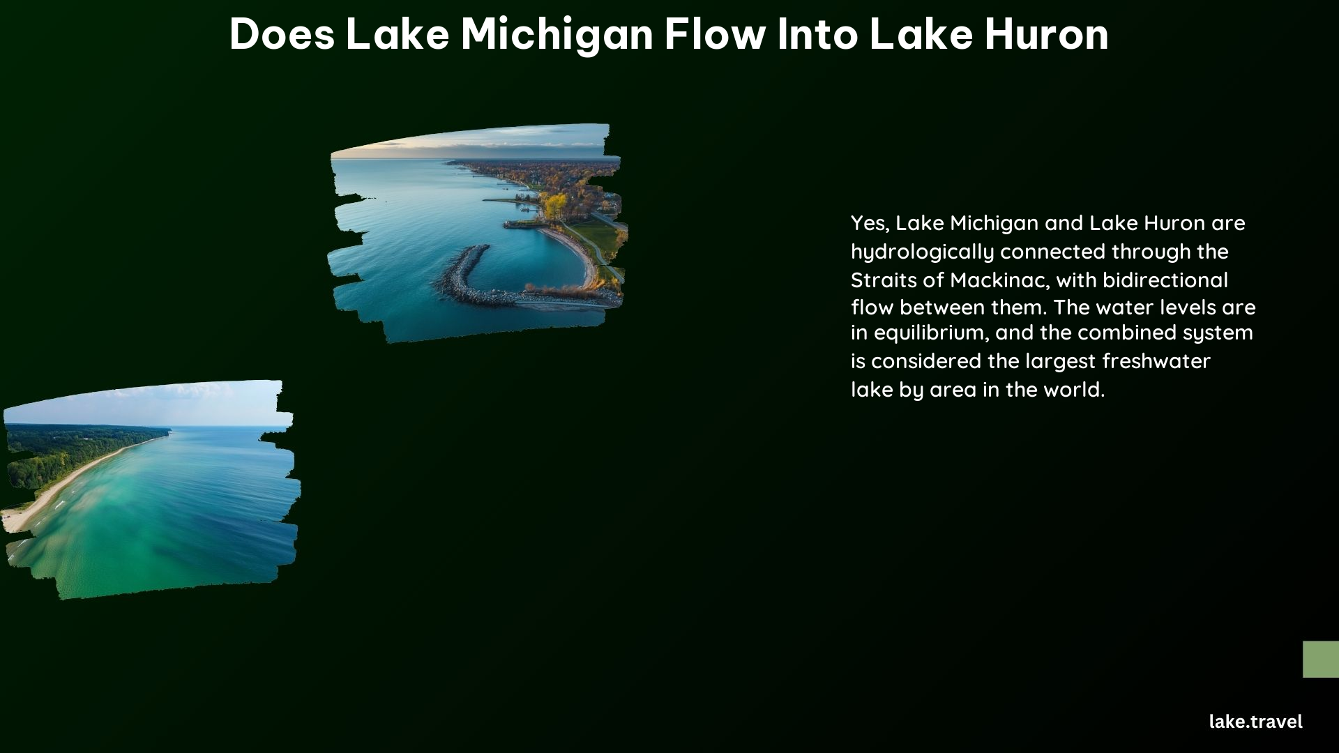 Does Lake Michigan Flow Into Lake Huron