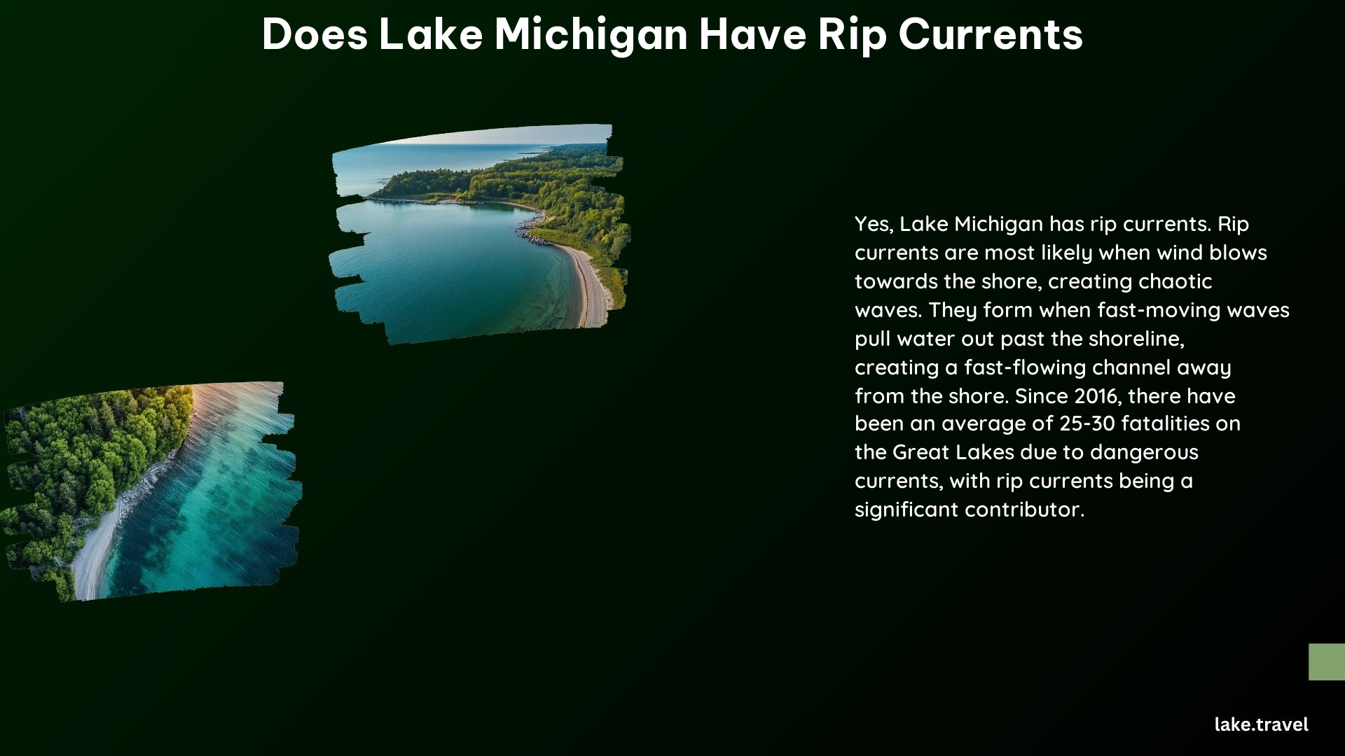 Does Lake Michigan Have Rip Currents