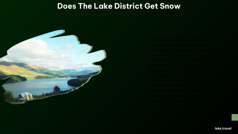 Does the Lake District Get Snow