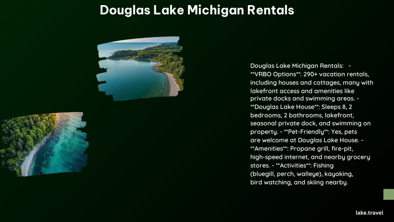 Douglas Lake Michigan Rentals