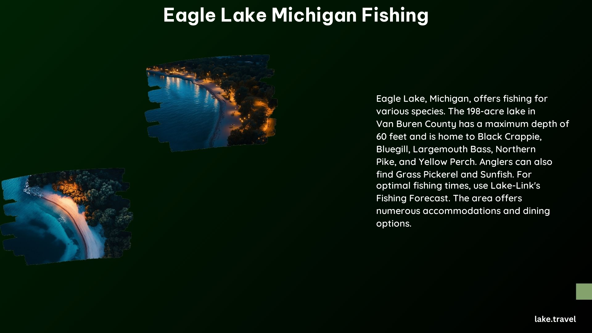 Eagle Lake Michigan Fishing