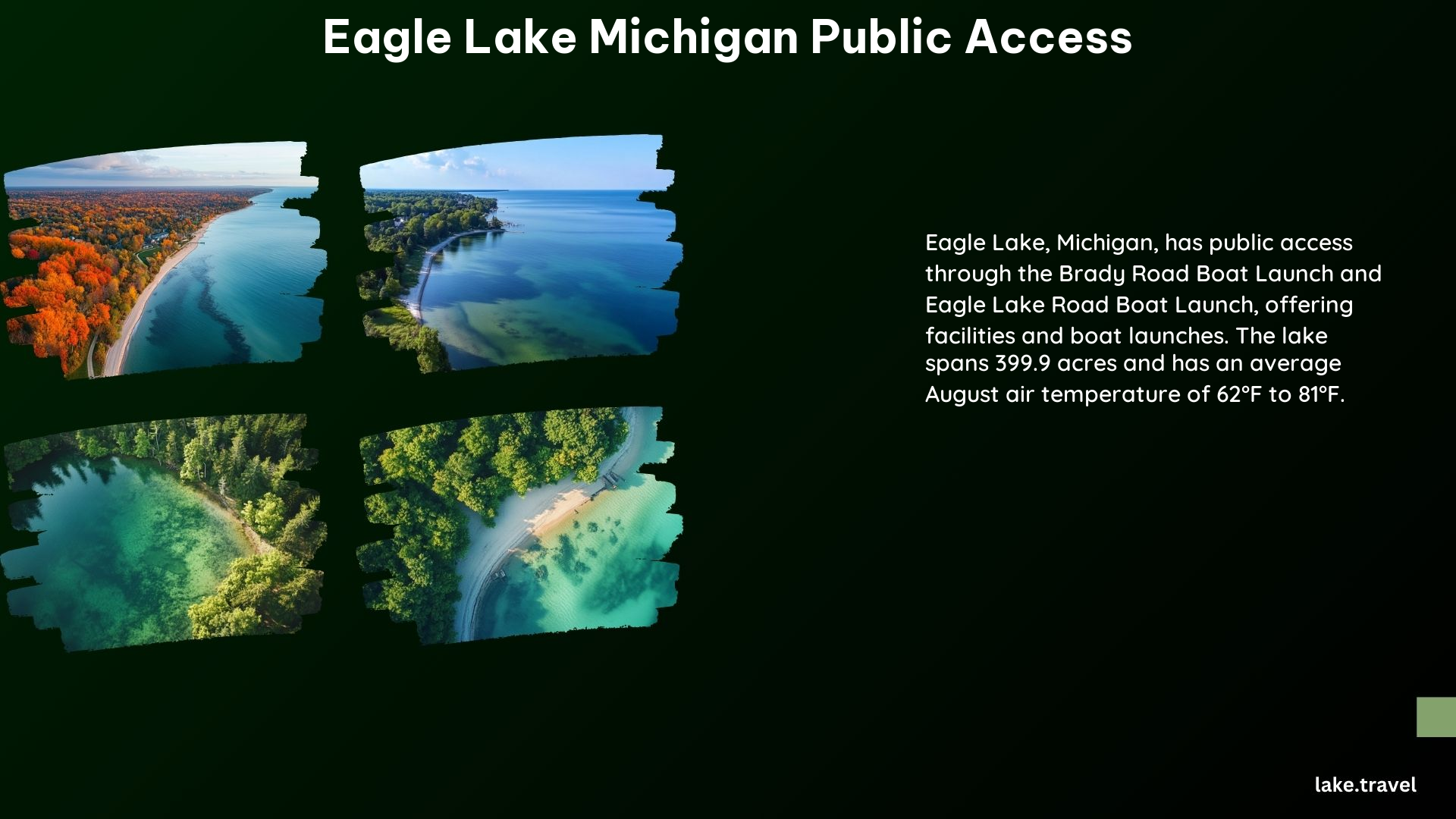 Eagle Lake Michigan Public Access