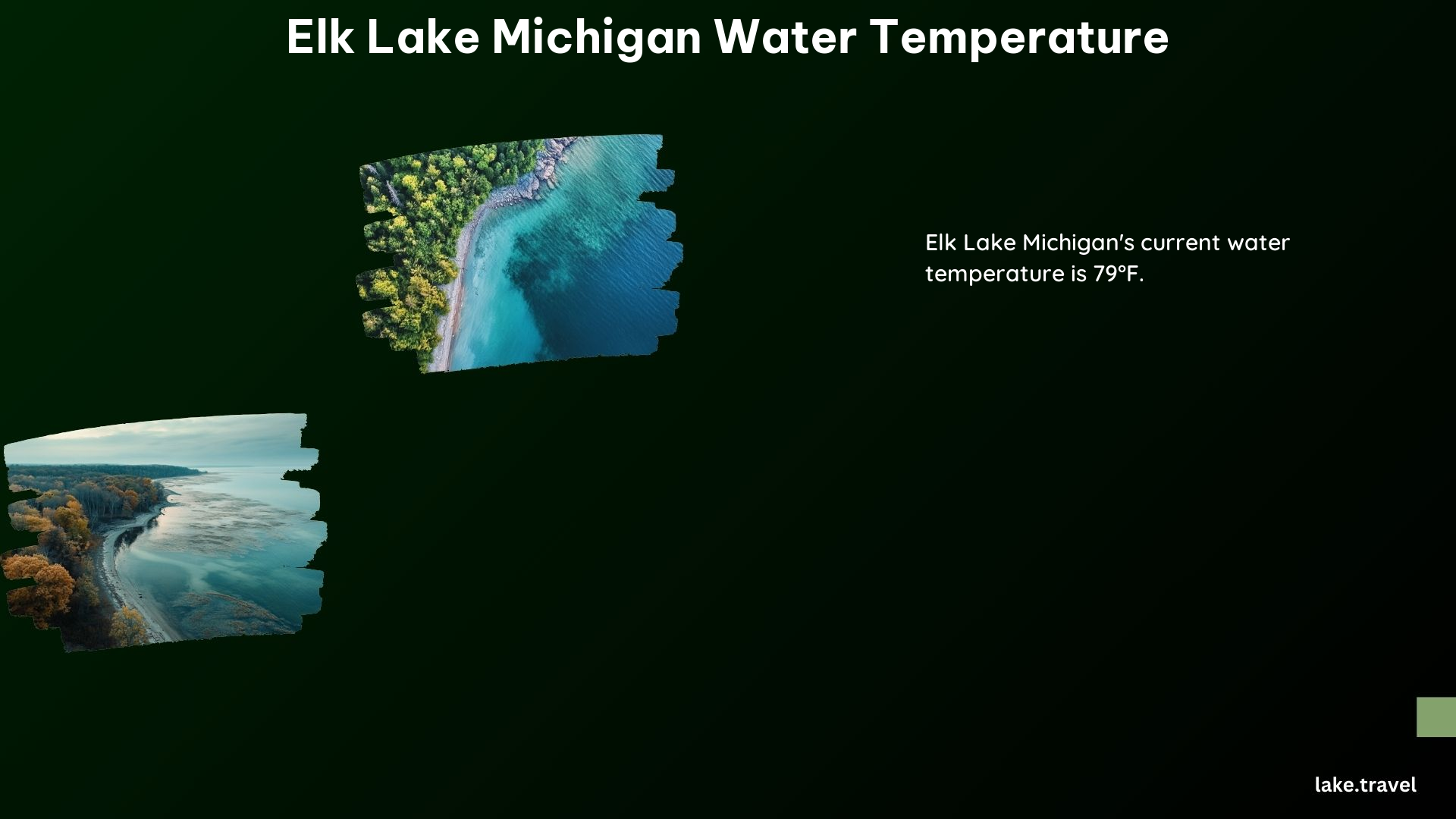 Elk Lake Michigan Water Temperature