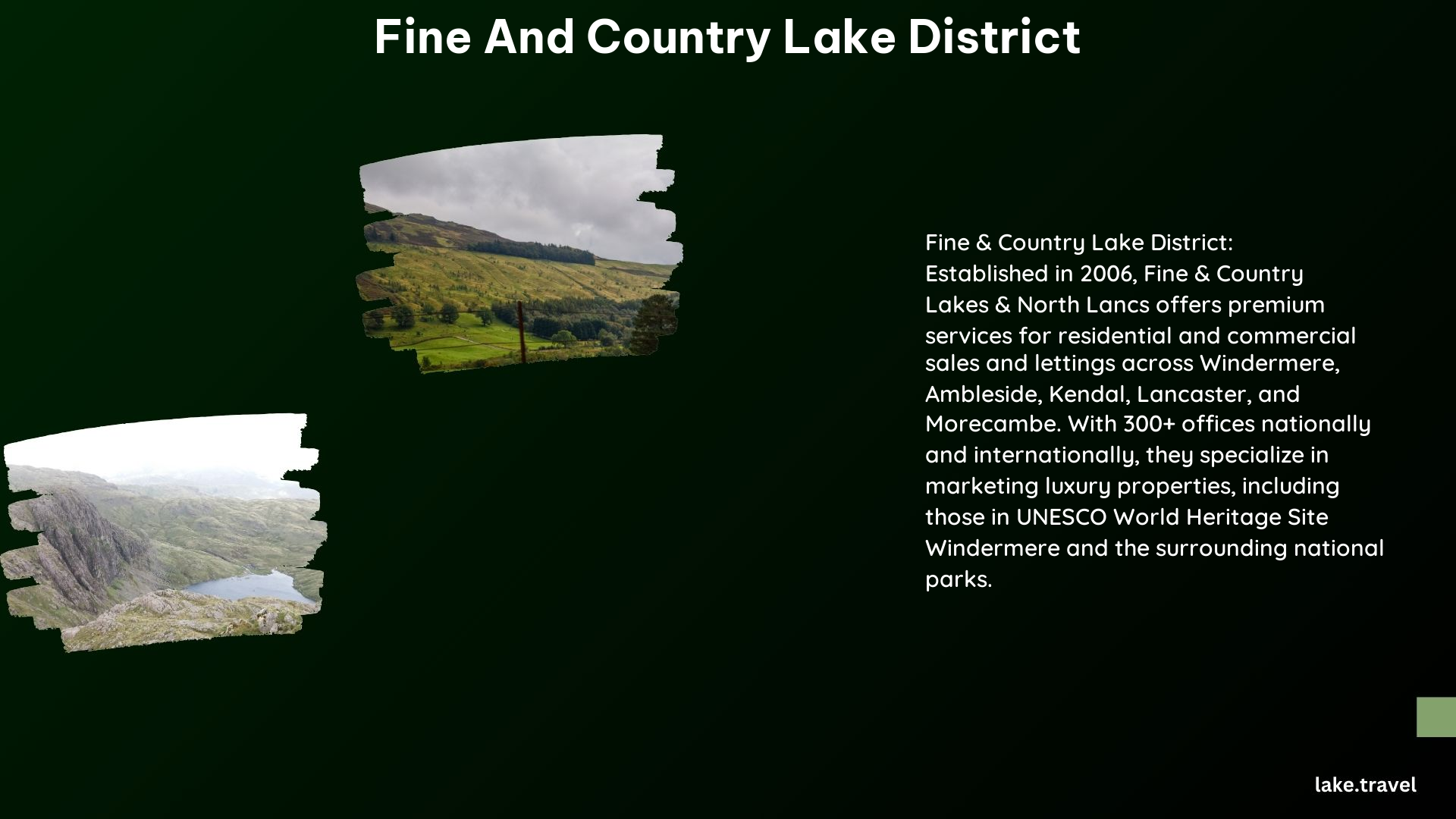 Fine and Country Lake District