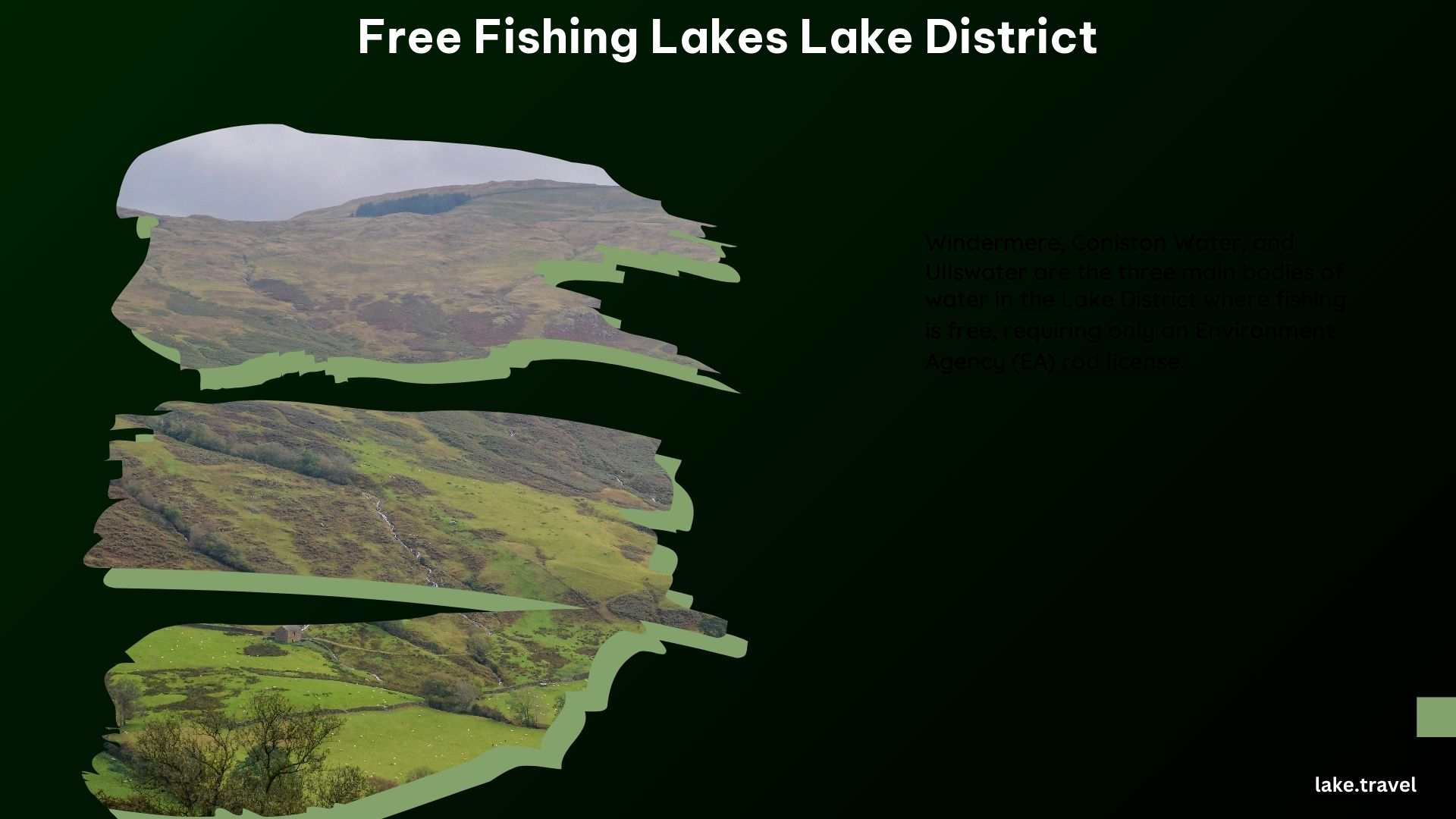 Free Fishing Lakes Lake District