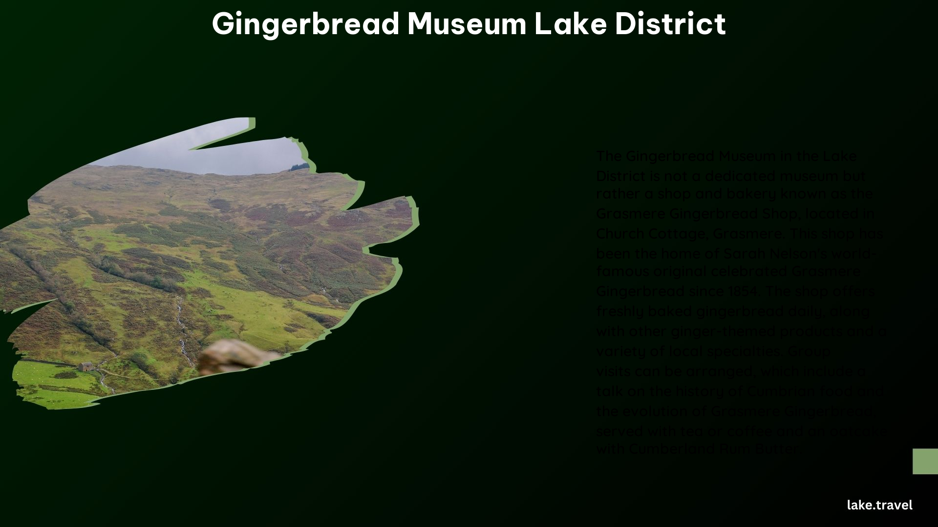 Gingerbread Museum Lake District