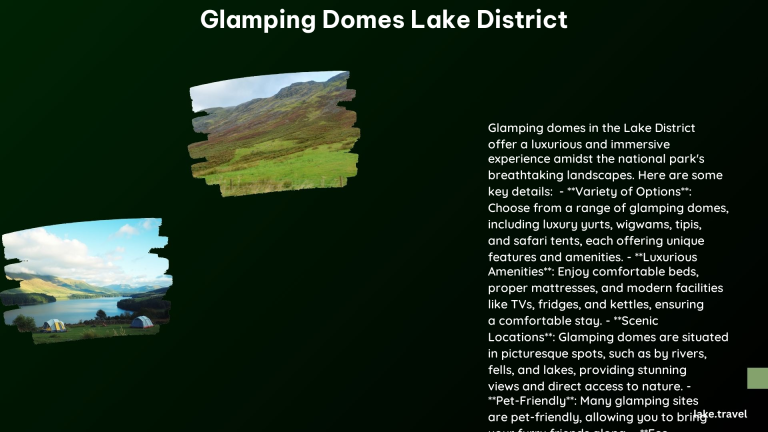 Glamping Domes Lake District 1