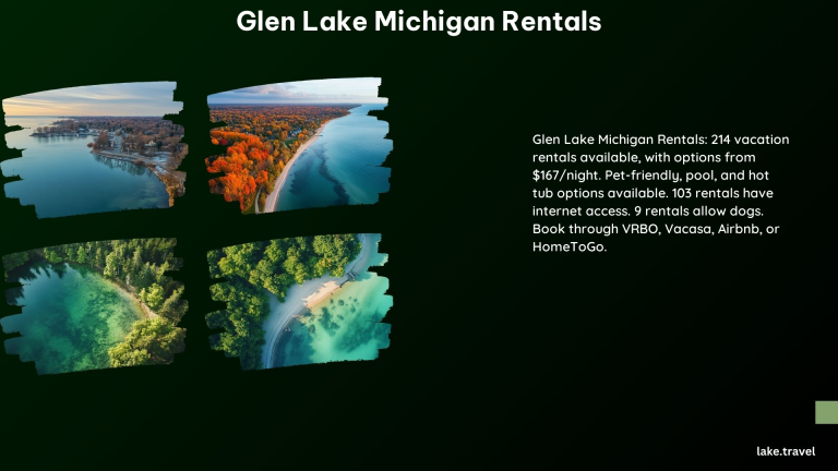 Glen Lake Michigan Rentals