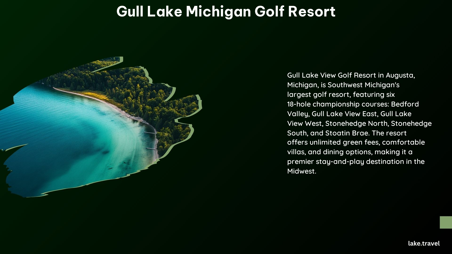 Gull Lake Michigan Golf Resort