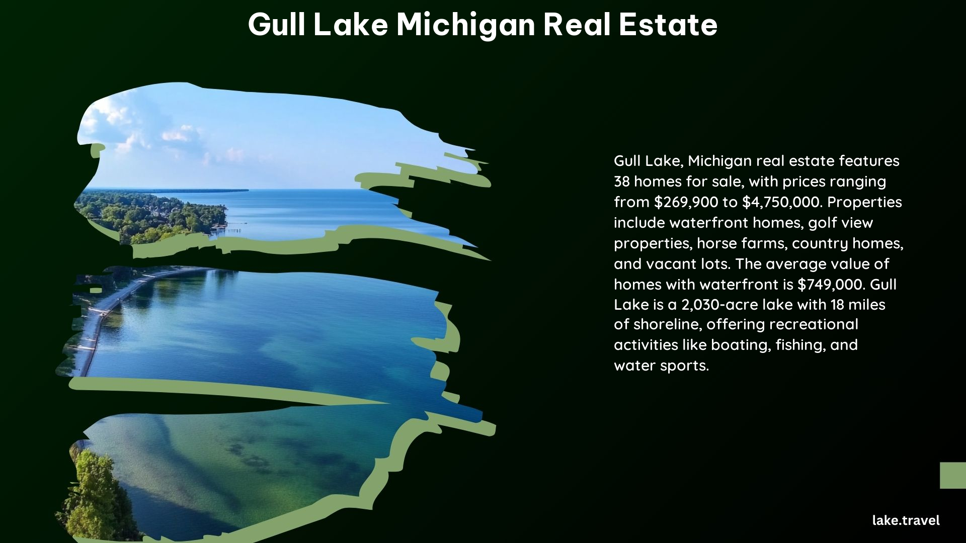 Gull Lake Michigan Real Estate