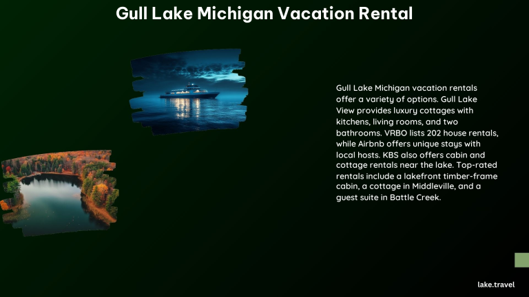 Gull Lake Michigan Vacation Rental