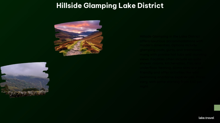 Hillside Glamping Lake District