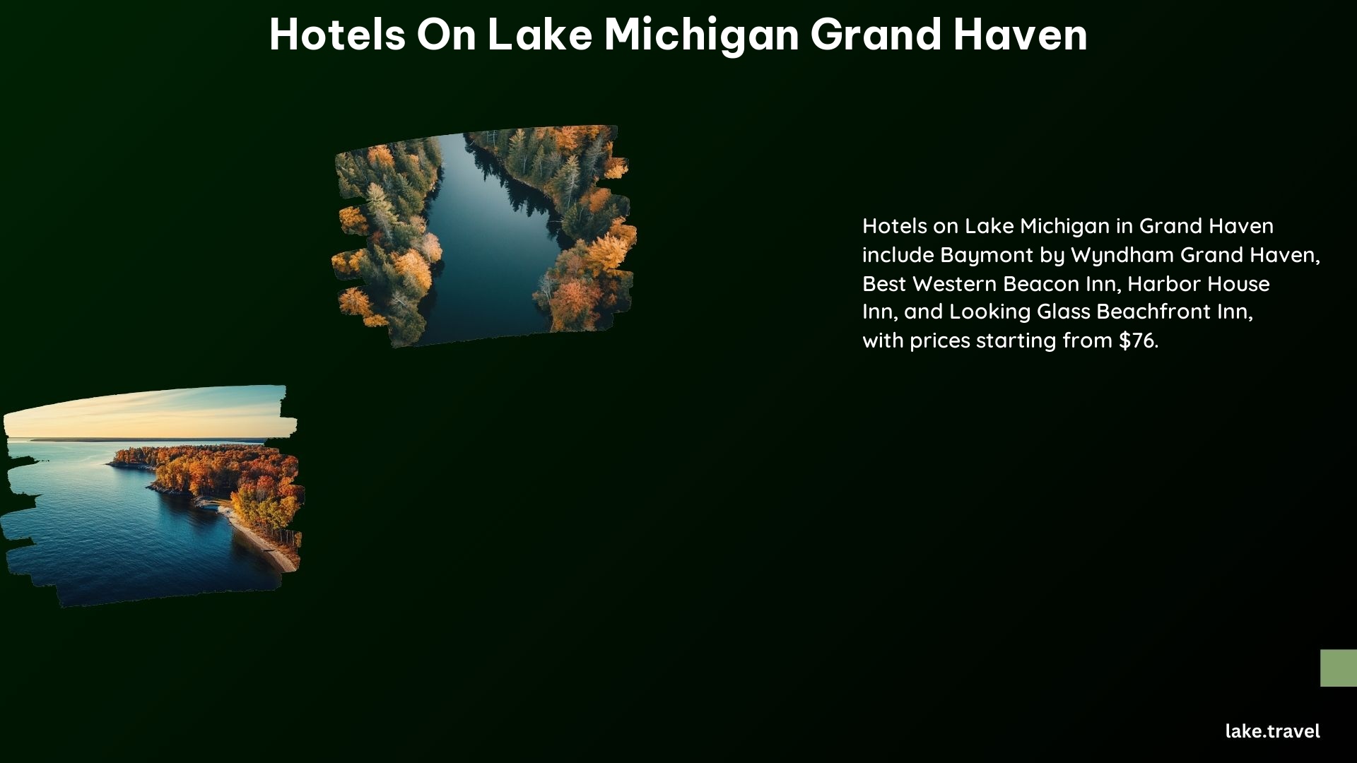 Hotels on Lake Michigan Grand Haven