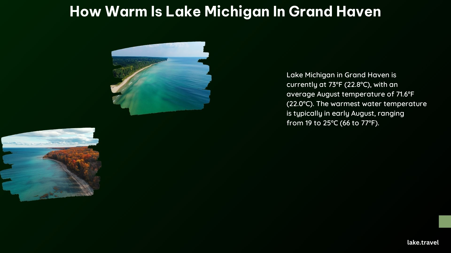 How Warm Is Lake Michigan in Grand Haven