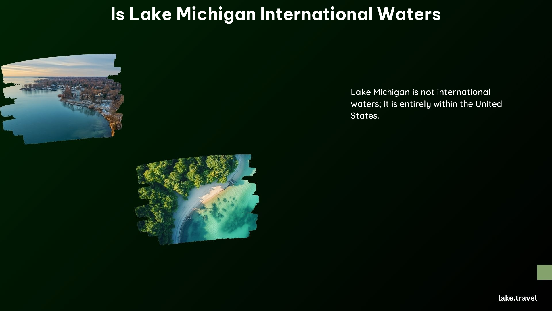 Is Lake Michigan International Waters