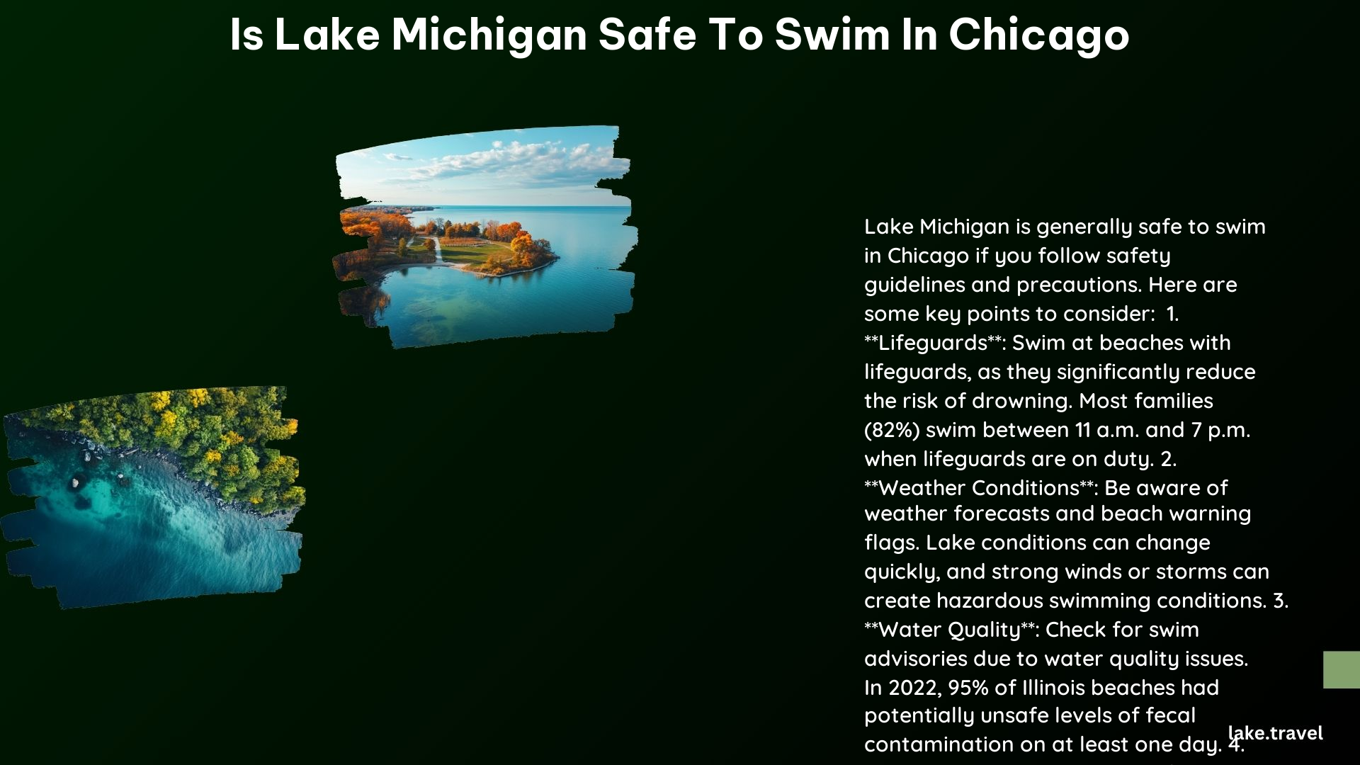 Is Lake Michigan Safe to Swim in Chicago