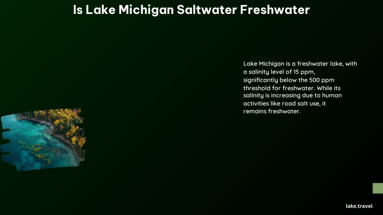 Is Lake Michigan Saltwater Freshwater