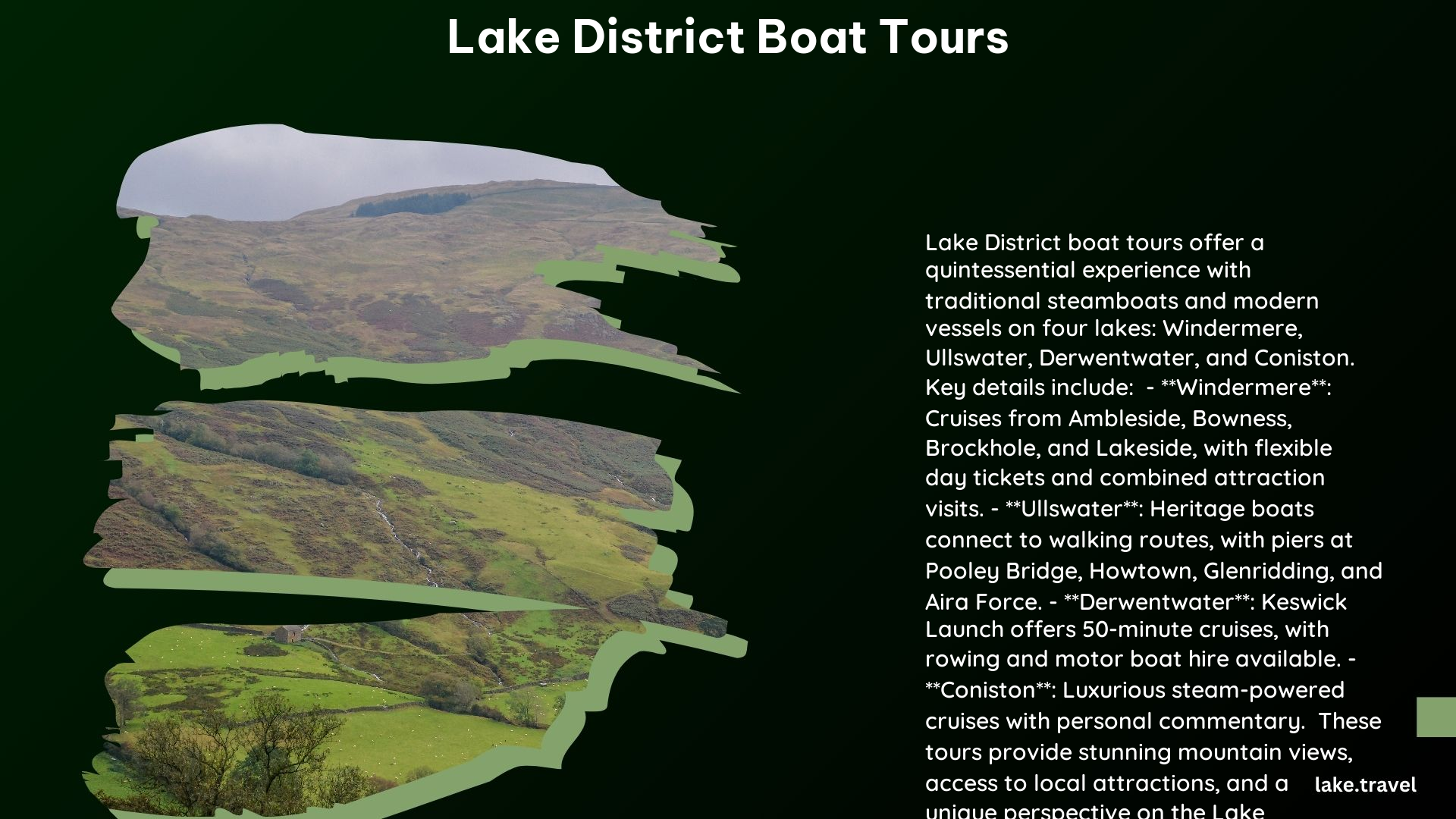 Lake District Boat Tours