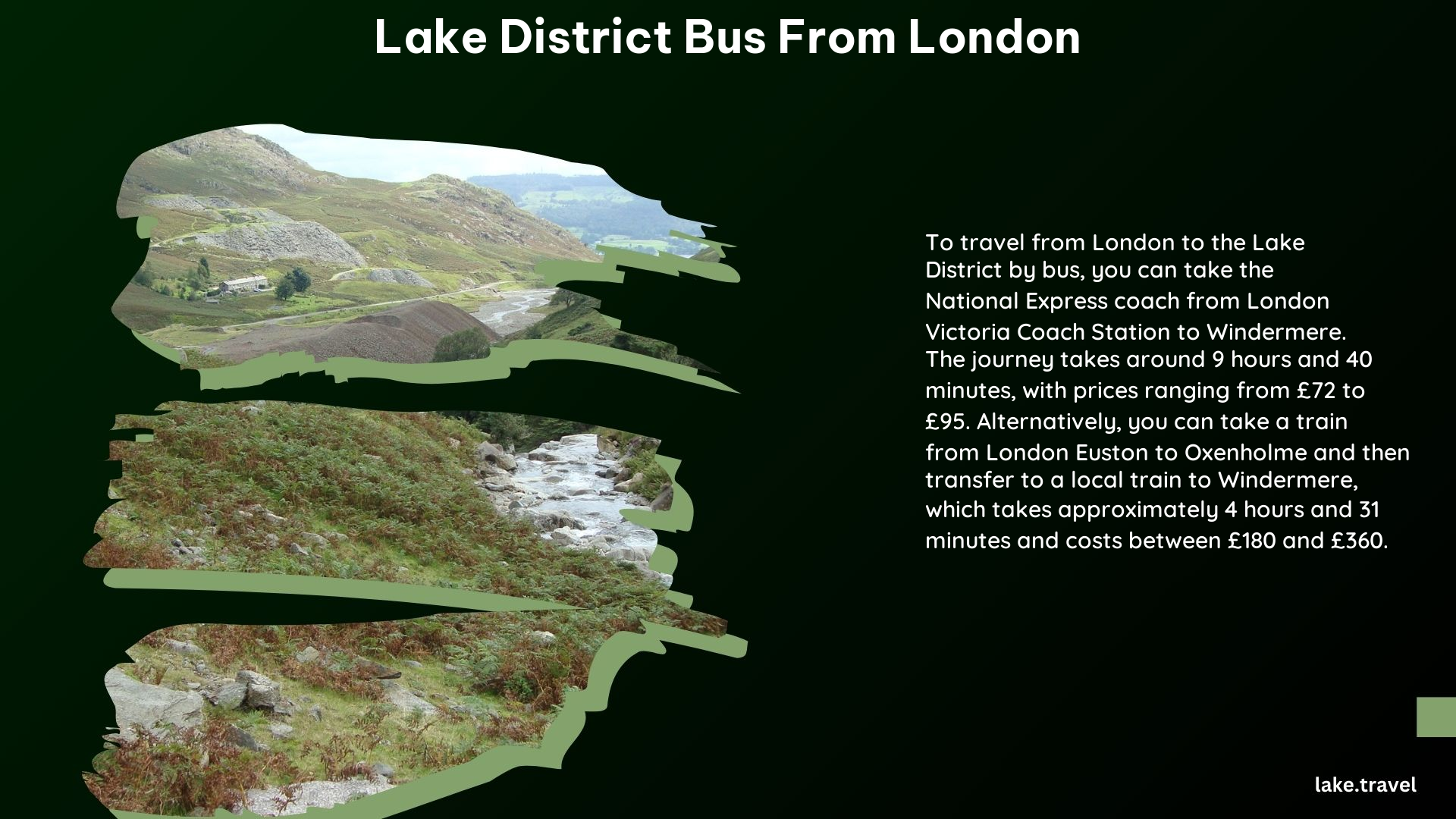 Lake District Bus From London