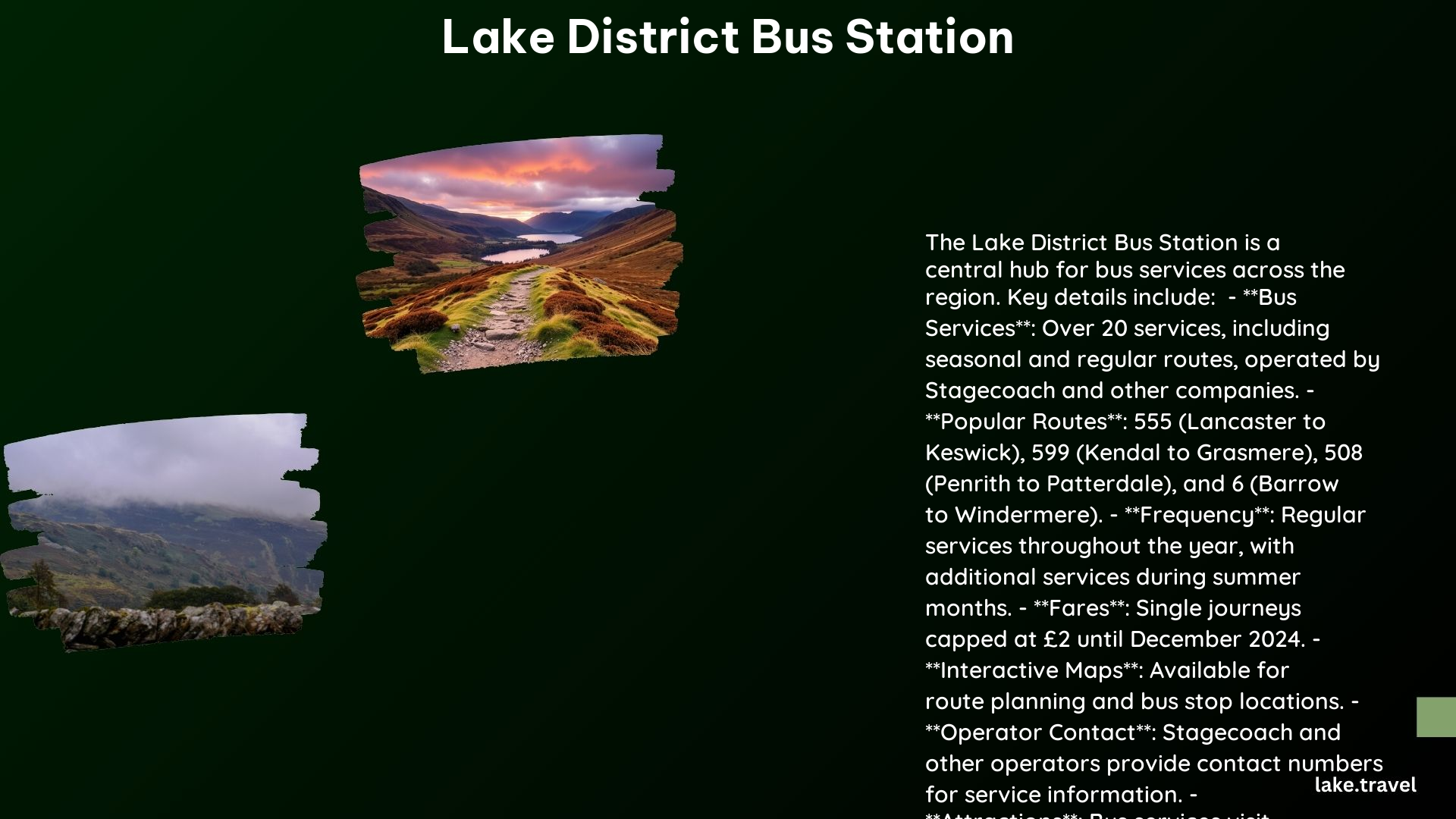 Lake District Bus Station