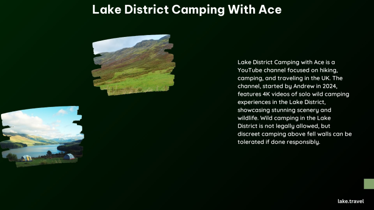 Lake District Camping With Ace