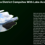 Lake District Campsites With Lake Access