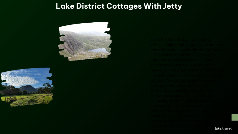 Lake District Cottages With Jetty